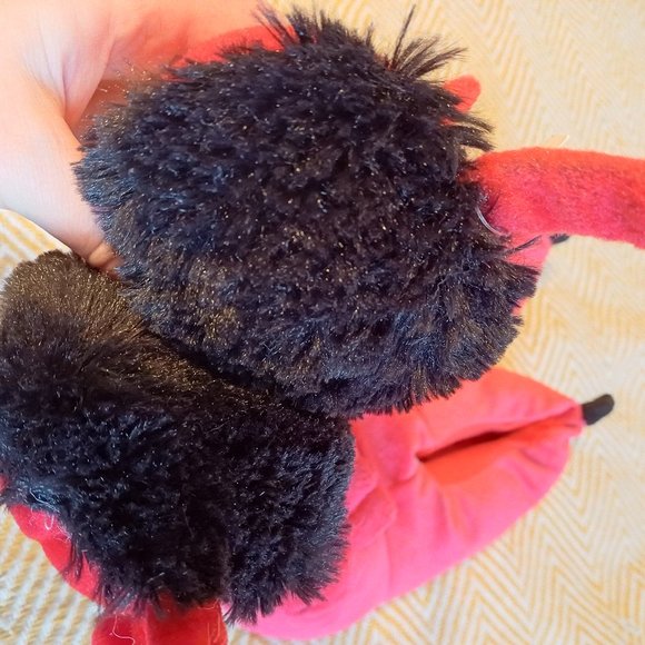 Kids Angry Birds Red Bird Plush Slippers 4/5 & Angry Birds Plush Earmuffs - Picture 6 of 8